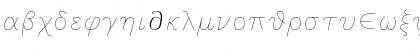 Download GreekS Regular Font Lowercase Preview