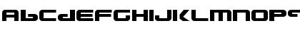 Download Gunship Regular Font Lowercase Preview