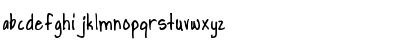 Download HandPrinting Normal Font Lowercase Preview