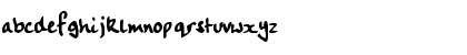 Download Handwriting Regular Font Lowercase Preview
