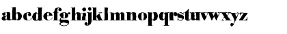 Download BodoniAntique-Heavy Regular Font Lowercase Preview
