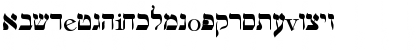 Download hebrew Regular Font