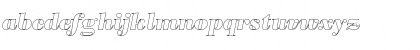 Download BodoniAntTBolItaOu1 Regular Font Lowercase Preview