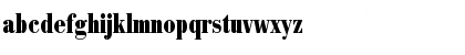 Download BodoniAntTCon Bold Font Lowercase Preview