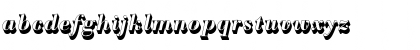 Download BodoniAntTDemBolItaSh1 Regular Font Lowercase Preview