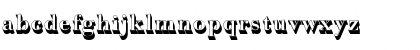 Download BodoniAntTDemBolSh1 Regular Font Lowercase Preview