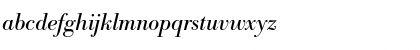 Download BodoniAntTEE Italic Font Lowercase Preview