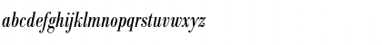 Download BodoniAntTEECon Italic Font Lowercase Preview