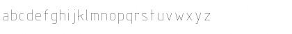 Download ISOCP3 Regular Font Lowercase Preview