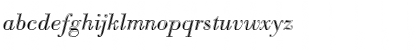 Download BodoniAntTLigItaIn1 Regular Font Lowercase Preview