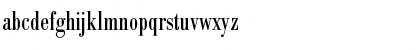 Download BodoniBE-Condensed Roman Font Lowercase Preview