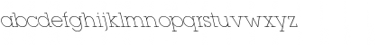 Download LaplandLeftyLight Regular Font Lowercase Preview
