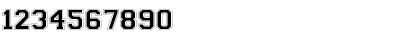 Download LetterSweater Outline SSi Normal Font Numeric Preview
