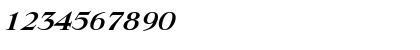 Download Lingwood Bold Italic Font Numeric Preview