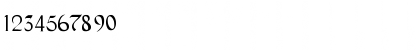 Download Lombardic Narrow Normal Font Numeric Preview