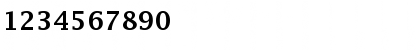 Download Lucida Fax Demibold Font Numeric Preview