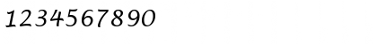 Download Lucida Handwriting Italic Font Numeric Preview
