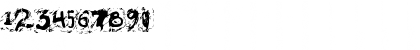 Download Misconstrued Regular Font Numeric Preview