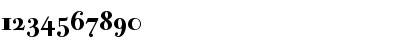 Download BodoniOldFaceBEOldstyleFigures Bold Font Numeric Preview