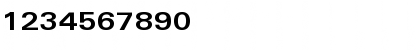 Download Nova Black Expanded SSi Extra Bold Expanded Font Numeric Preview