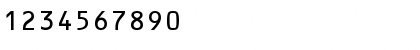 Download OCR 2 SSi Regular Font Numeric Preview