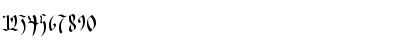 Download Old Germen Regular Font Numeric Preview