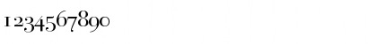 Download BodoniRecutOSSCapsSSK Regular Font Numeric Preview