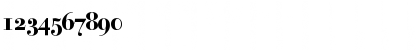 Download BodoniRecutOSSSK Bold Font Numeric Preview
