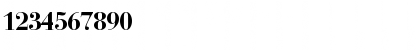 Download BodoniRecutSSK Bold Font Numeric Preview