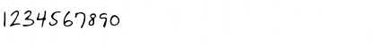 Download Orkand Regular Font Numeric Preview