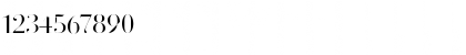 Download BodonisBulemy Regular Font Numeric Preview