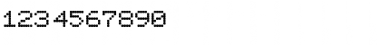 Download PALMER Regular Font Numeric Preview