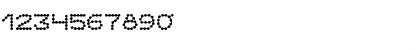 Download Perlenkette Regular Font Numeric Preview