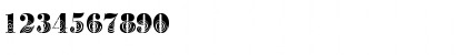 Download BodoniWinding2 Regular Font Numeric Preview