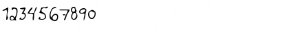 Download Pierre Regular Font Numeric Preview