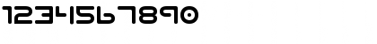 Download Planet NS Regular Font Numeric Preview