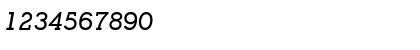 Download Pogo SSi Bold Italic Font Numeric Preview