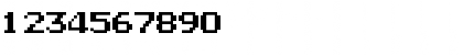 Download Ponderosa Regular Font Numeric Preview