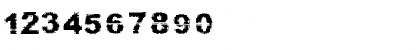 Download Prefix Endangered Font Numeric Preview