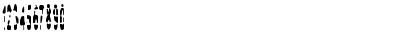 Download Bodybag zip it up Font Numeric Preview