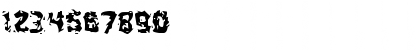 Download Puke Regular Font Numeric Preview