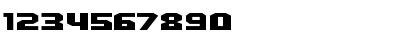 Download Quadrangle Regular Font Numeric Preview
