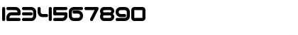 Download Quantum Round (BRK) Regular Font Numeric Preview