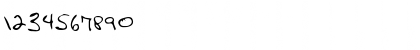 Download Query Regular Font Numeric Preview