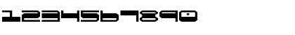 Download QuickGear Regular Font Numeric Preview