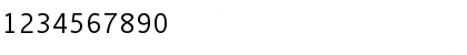 Download QuickType Mono Regular Font Numeric Preview