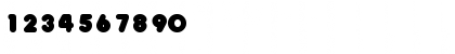 Download BogeySCapsSSK Regular Font Numeric Preview