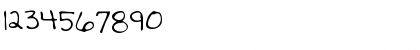 Download Randy Regular Font Numeric Preview