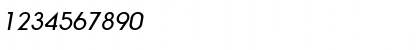 Download Ronda Italic Font Numeric Preview