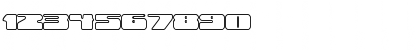 Download Rotund Outline (BRK) Regular Font Numeric Preview